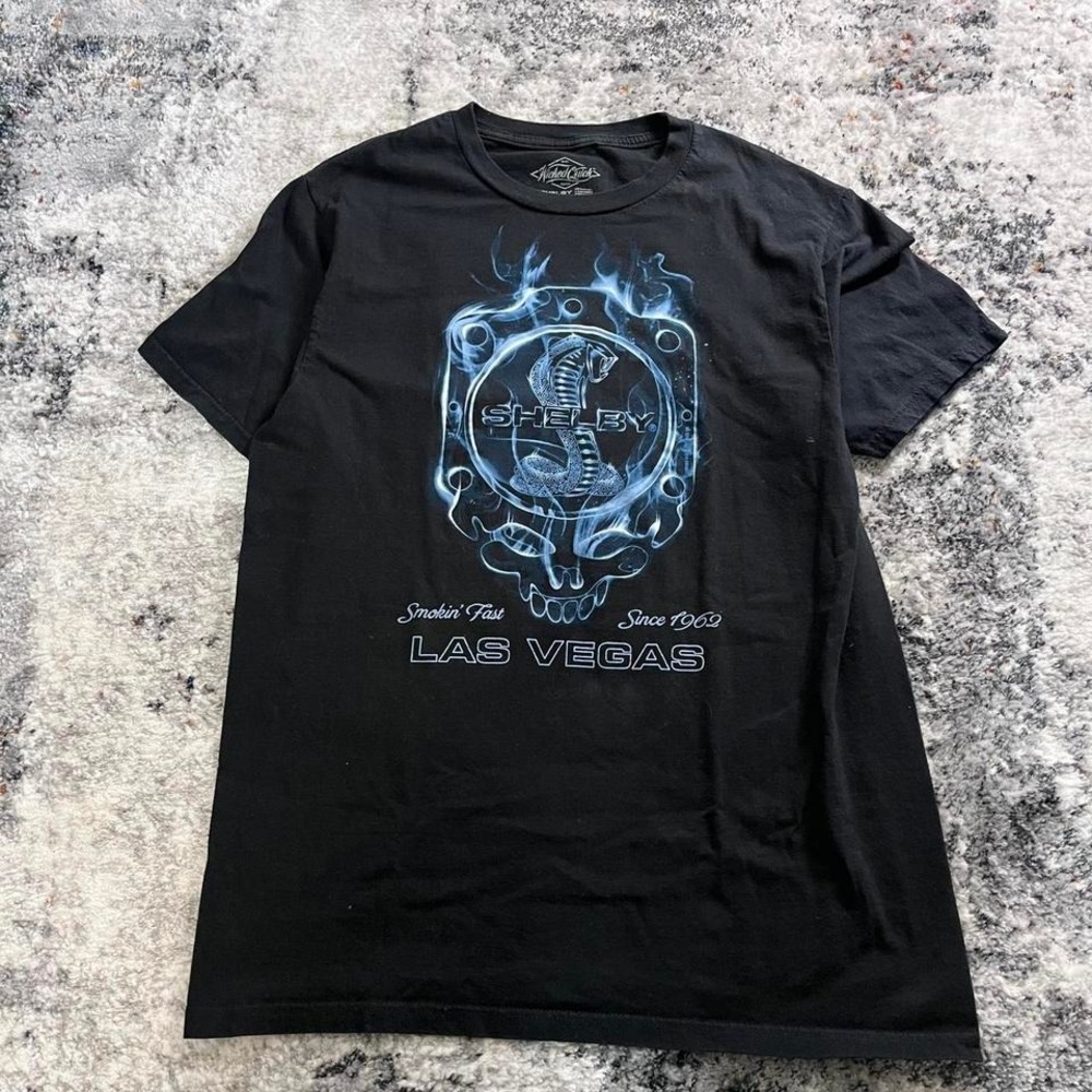Short Sleeve T-Shirt Graphic Design Shelby Cobra‎ Mustang Men's Medium